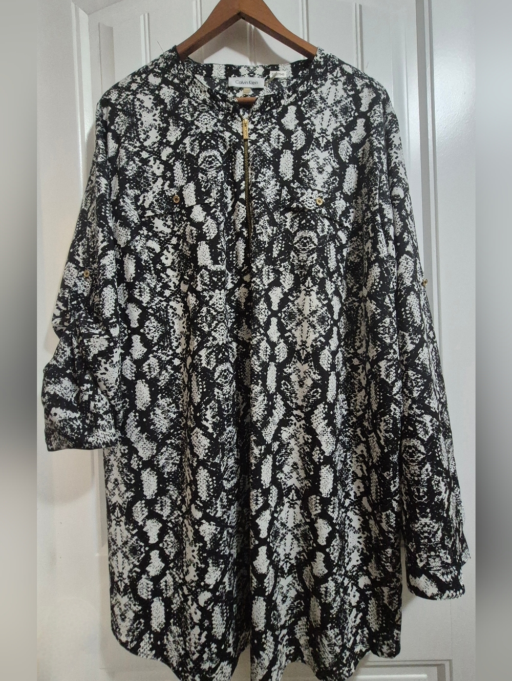 Womens Plus Calvin Klein Blouse Size 2X
